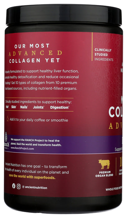 Multi Collagen Advanced, Detox, 36 Serv/14.6 oz