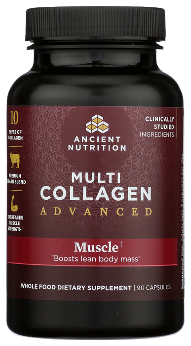 Multi Collagen Advanced, Muscle, 90 cap