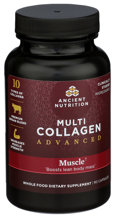 Multi Collagen Advanced, Muscle, 90 cap