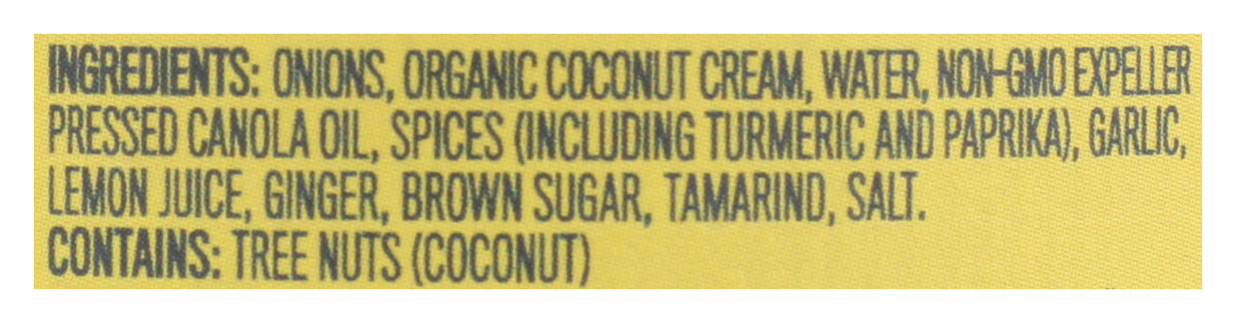 Golden Coconut Curry Simmer Sauce, Mild, 12 oz