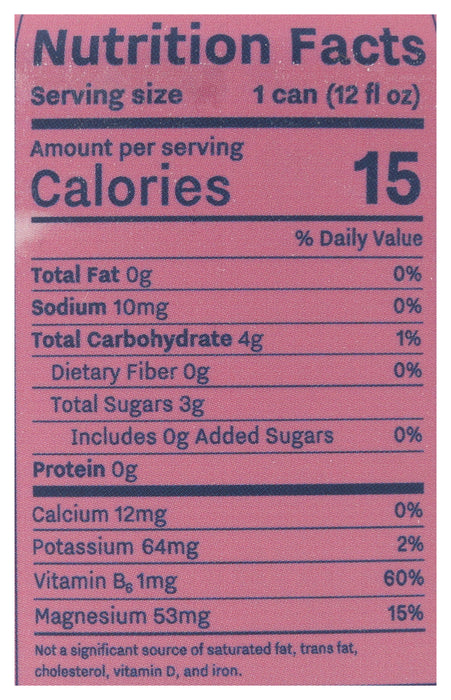 Mood Sparkling Water, Black Cherry, 12 floz