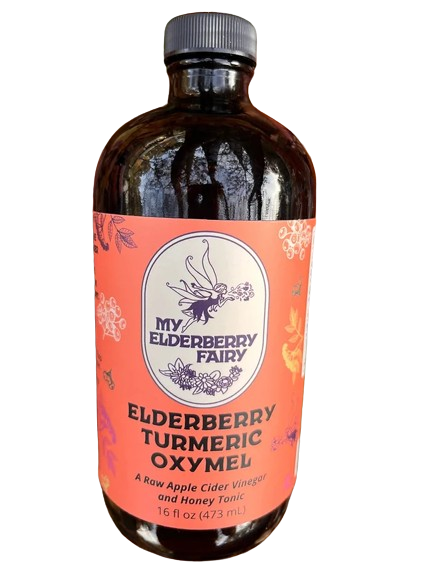 Elderberry  Turmeric Oxymel, 16 fl oz