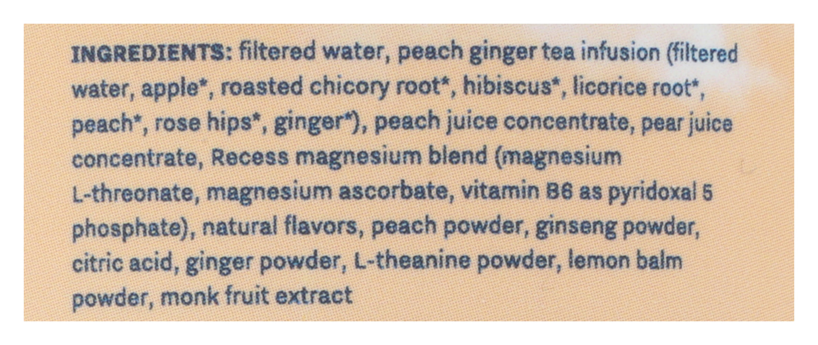 Mood Sparkling Water, Peach Ginger, 12 floz