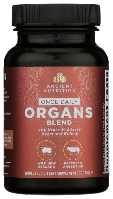 Organs Blend, Once Daily, 30 tab