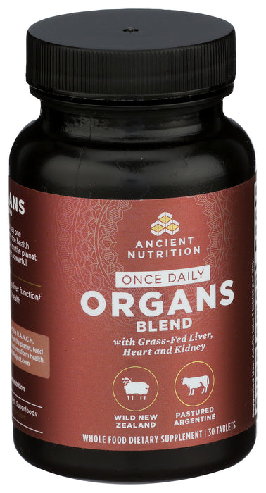 Organs Blend, Once Daily, 30 tab