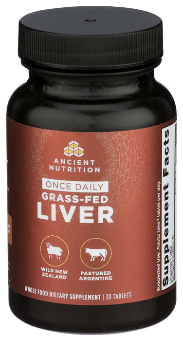 Liver Grassfed, Once Daily, 30 tab