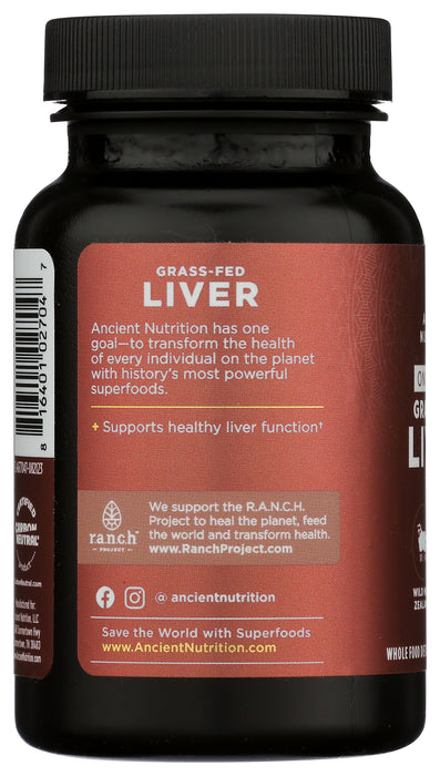 Liver Grassfed, Once Daily, 30 tab