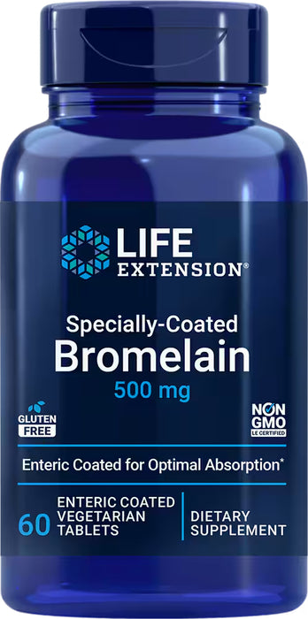 Specially-Coated Bromelain 500mg, 60 vtab