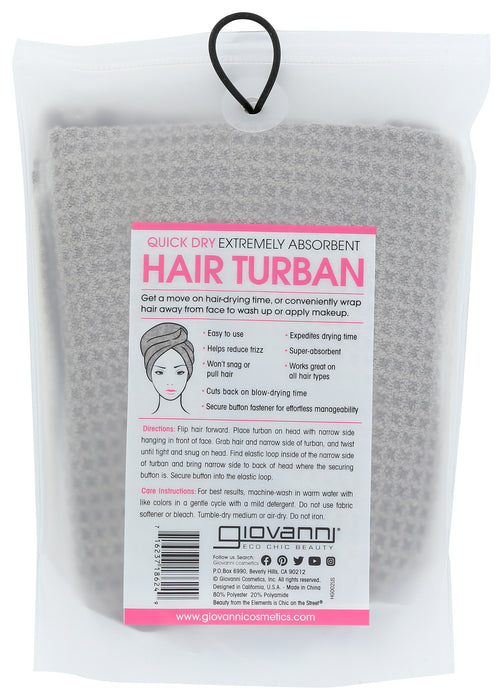 Quick Dry Hair Turban, 1 ct