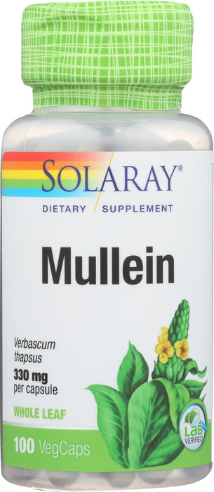 Mullein Herb 330 mg, 100 vcap