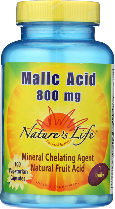 Malic Acid 800 mg, 100 vcap