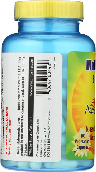 Malic Acid 800 mg, 100 vcap