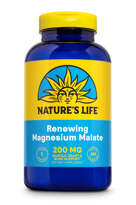 Magnesium Malate 200 mg, 250 tab