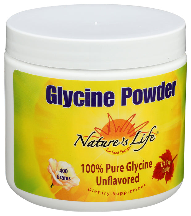 Glycine Powder 1000 mg, Unflavored, 400 gm