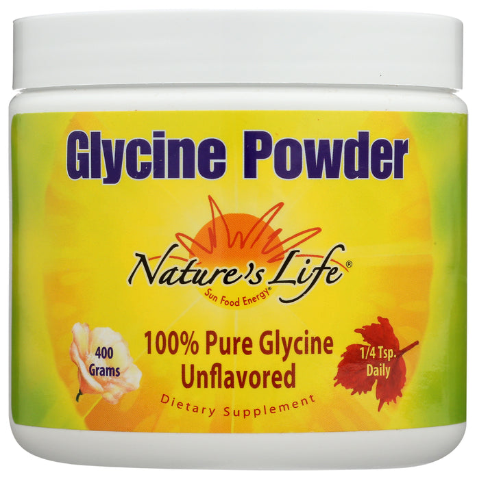 Glycine Powder 1000 mg, Unflavored, 400 gm