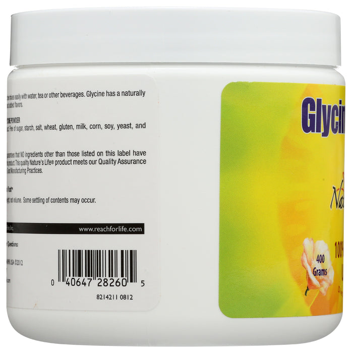 Glycine Powder 1000 mg, Unflavored, 400 gm