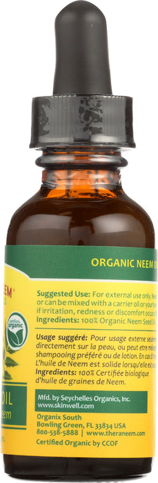 Neem Oil, Org, 1 fl oz