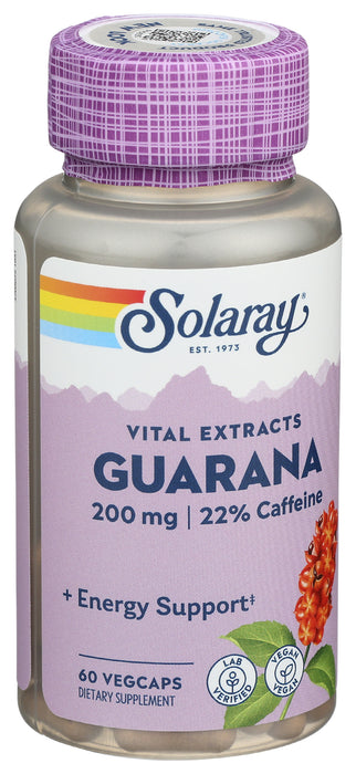 Guarana 200mg, 60 vcap