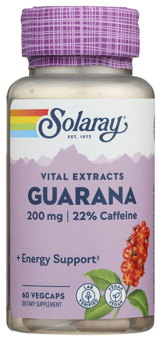 Guarana 200mg, 60 vcap