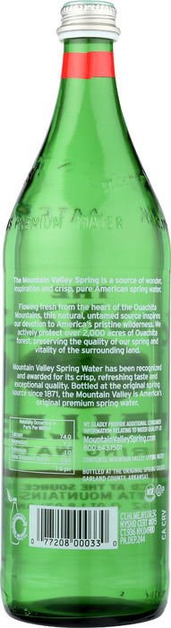 Spring Water, Still, (1 Lt) 33.8 fl oz