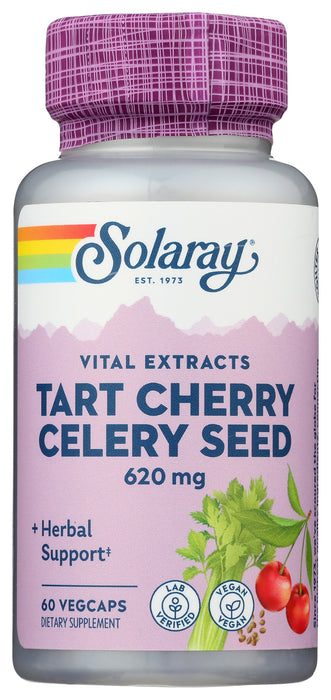 Tart Cherry & Celery Seed Extracts, 60  vcap