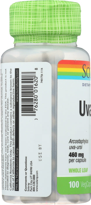 Uva Ursi Herb 460mg, 100  vcap