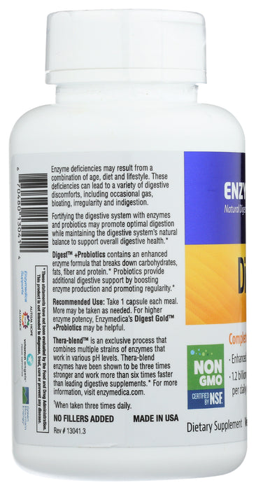 Digest + Probiotics, 90 cap