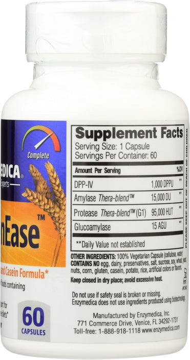 GlutenEase, 60 cap