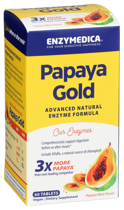 Papaya Gold, 60 chew tab