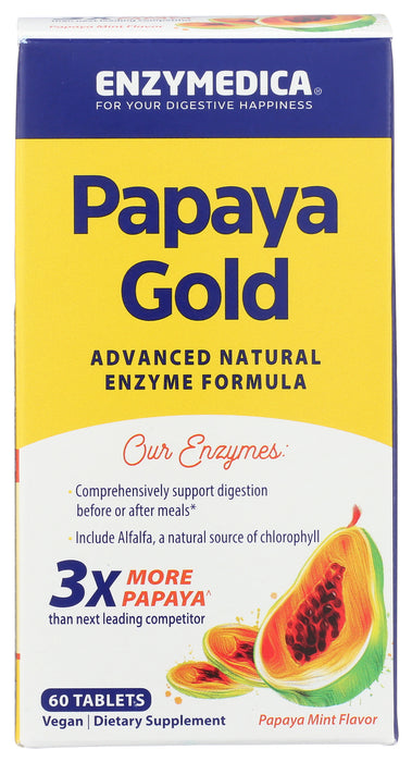 Papaya Gold, 60 chew tab