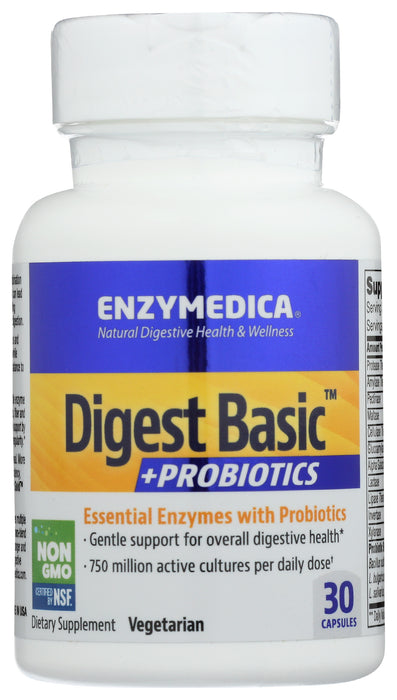 Digest Basic + Probiotics, 30 cap