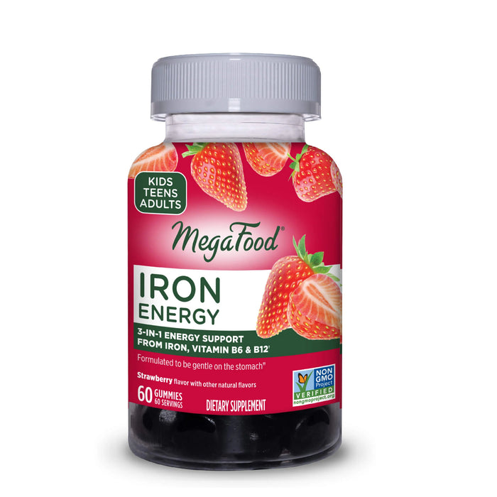 Iron Energy Gummies, 60 gummy