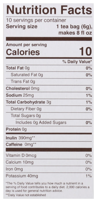 Chaga Ashwagandha Mushroom Herbal Tea, Org, 10 tbag