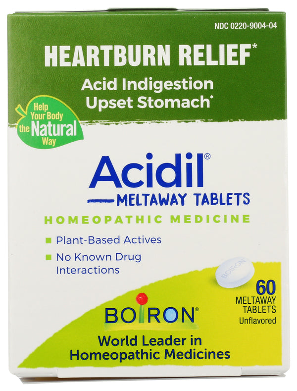 Acidil Meltaway Tablets, 60 tab