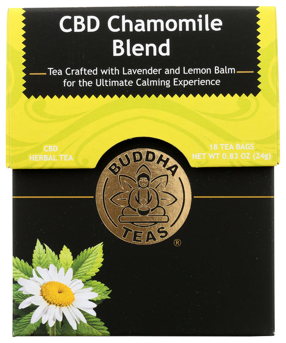 CBD Chamomile Blend Tea, 18 tbag