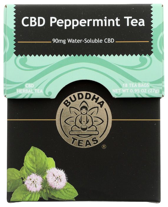 CBD Peppermint Tea, 18 tbag