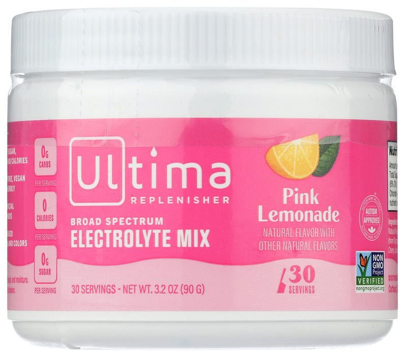 Electrolyte Powder, Pink Lemonade, 30 serv