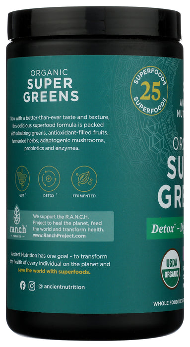 Super Greens, Berry, Org, 25 Serv/6.7 oz