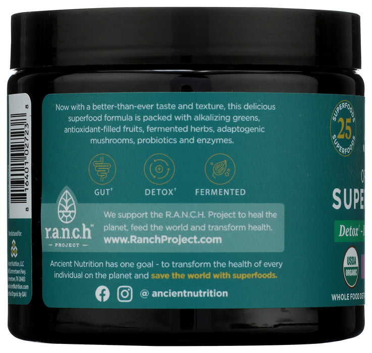 Super Greens, Berry, Org, 12 Serv/3.2 oz