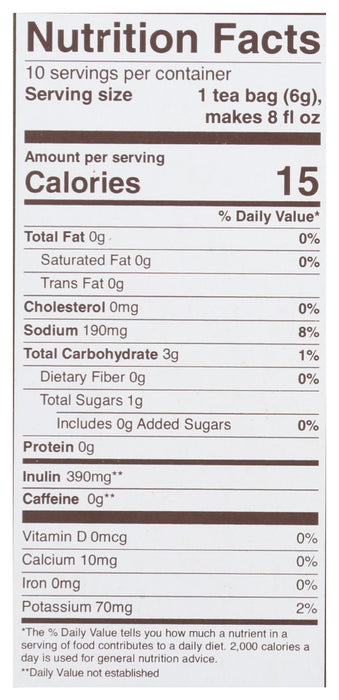 Maca Chocolate Herbal Tea, Org, 10 tbag