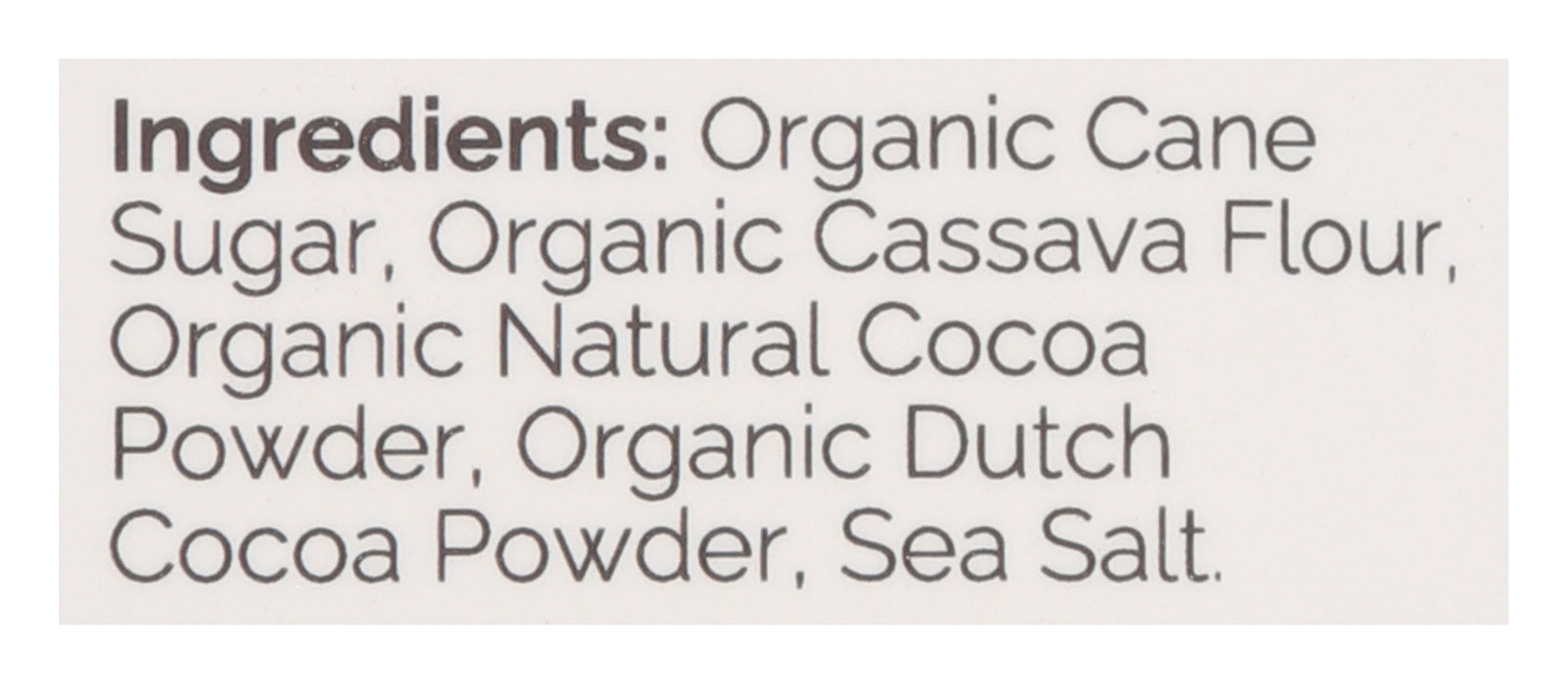 Classic Brownie Mix, Grain Free, GF Org, 11.1 oz