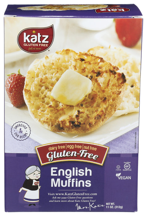 English Muffins, Plain, GF, 11 oz