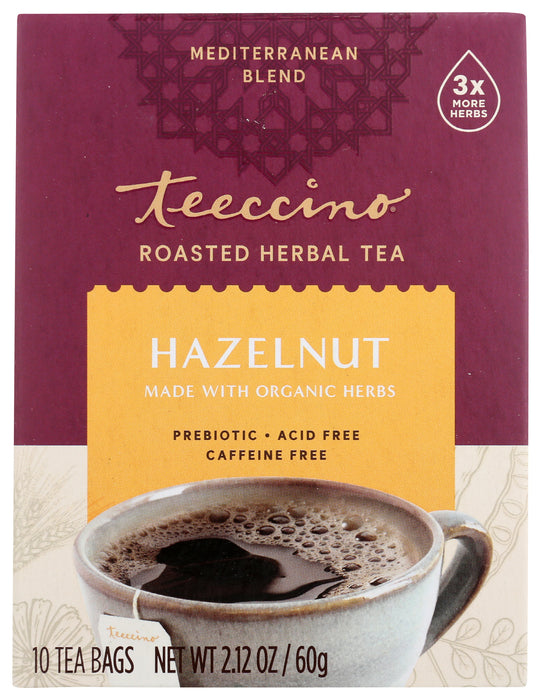 Hazelnut Herbal Tea, 10 tbag