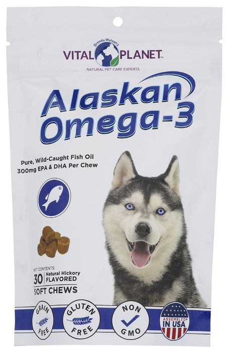 Alaskan Omega-3, Dog, 30 soft chew