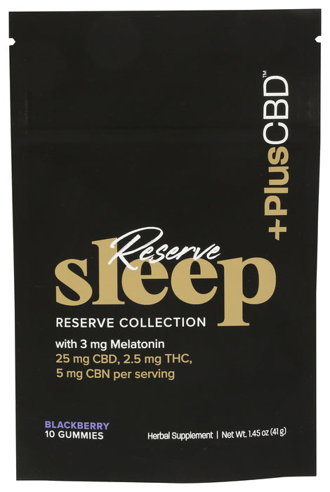 Reserve Sleep Gummies, Blackberry, 10 gummy