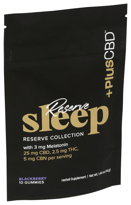 Reserve Sleep Gummies, Blackberry, 10 gummy