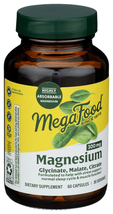 Magnesium 300mg, 60 cap