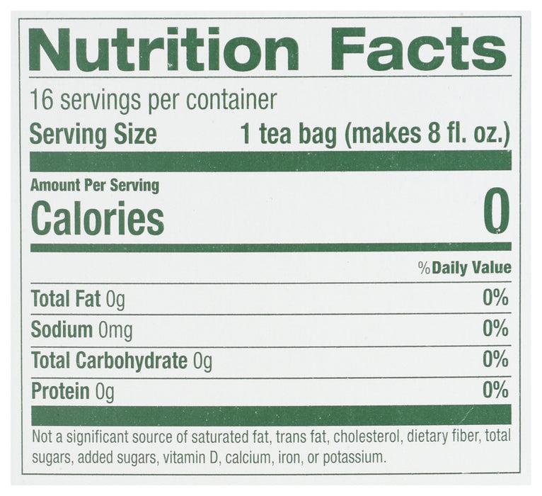 Triple Mint Daily Probiotic Herbal Tea, Org, 16 tbag