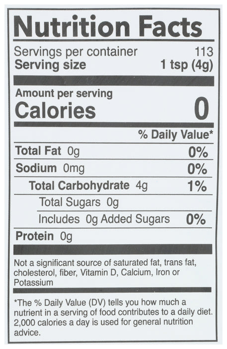 Indulge Granular, Zero Calorie Sweetener, 16 oz