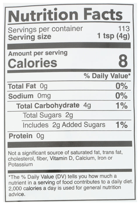 Coconut Sugar, Reduced Calorie, 16 oz